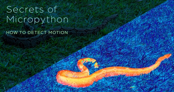 Secrets of MicroPython: How to detect motion